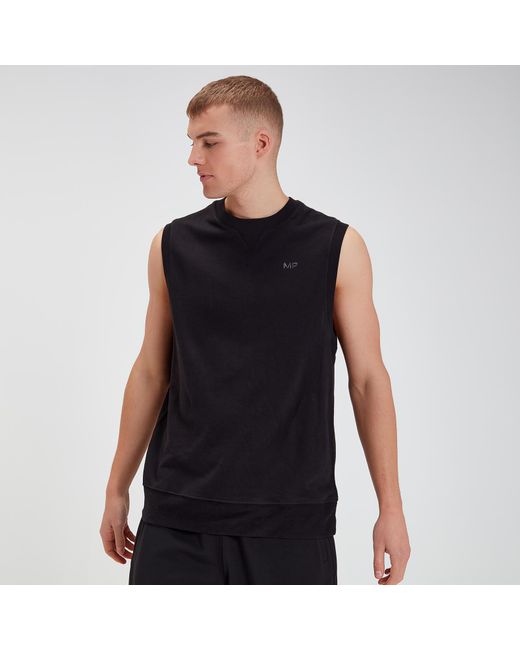 MP Activewear Black Mp Rest Day Tank Top for men