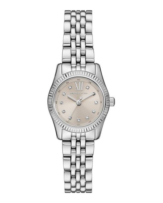 Michael Kors White Lexington Watch Mk4843 Stainless Steel