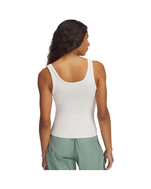Under Armour White Meridian Core Tank