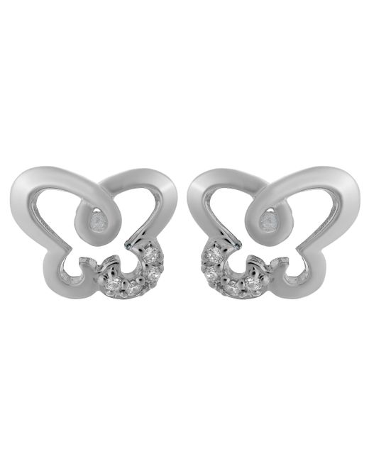 Orphelia Metallic 'Joya' 925 Sterling Stud Earrings