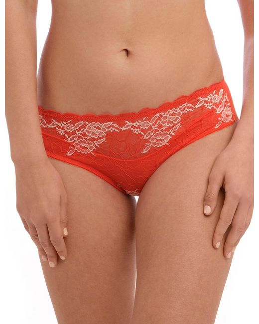 Wacoal Orange Lace Perfection Brief