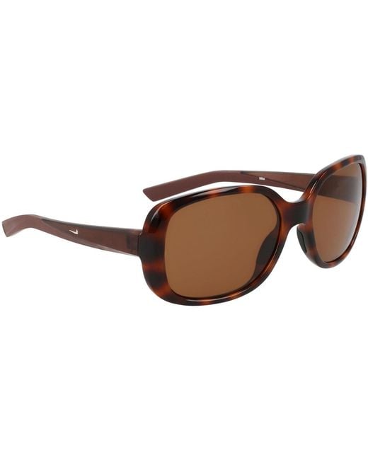 Nike Brown Accessories Square Sunglasses for men