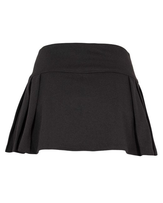 PUMA Black Ladies Kilt Mini Skirt