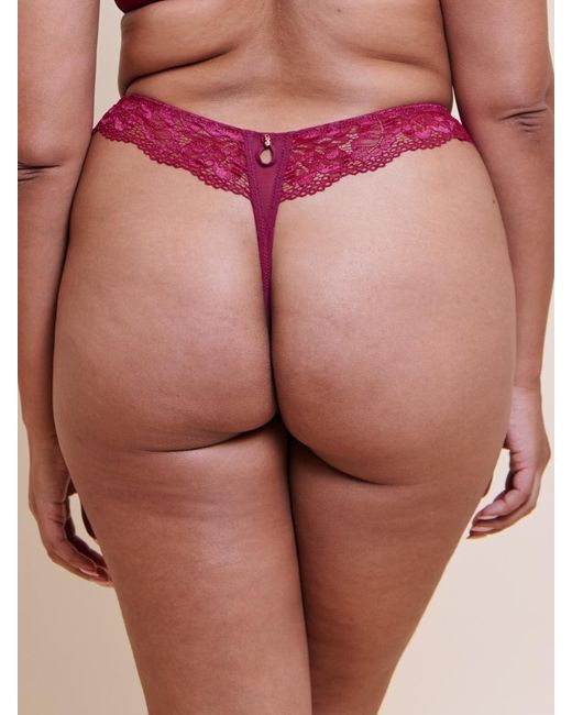 Curvy Kate Pink Boost Sweetheart Thong