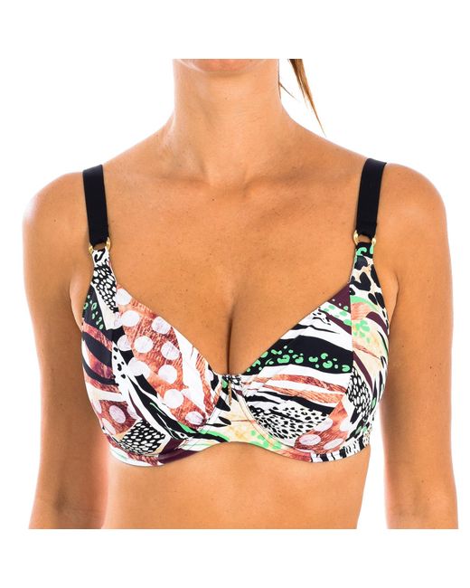 Ory Blue Bikini Top W230439