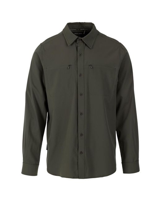 Trespass Green Cargan Shirt (Dark Vine) for men