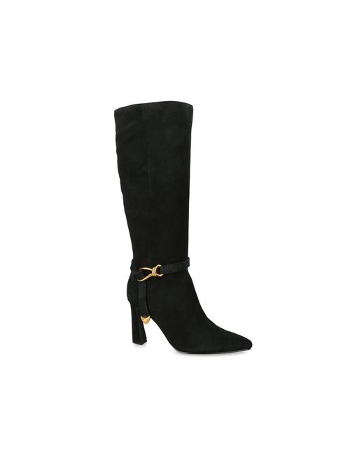 Steve Madden Black Suede Sirrens Boots