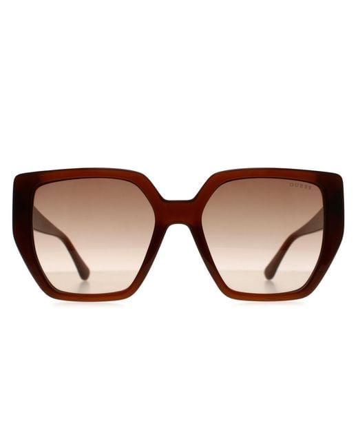 Guess Brown Cat Eye Shiny Light Gradient Gf6178