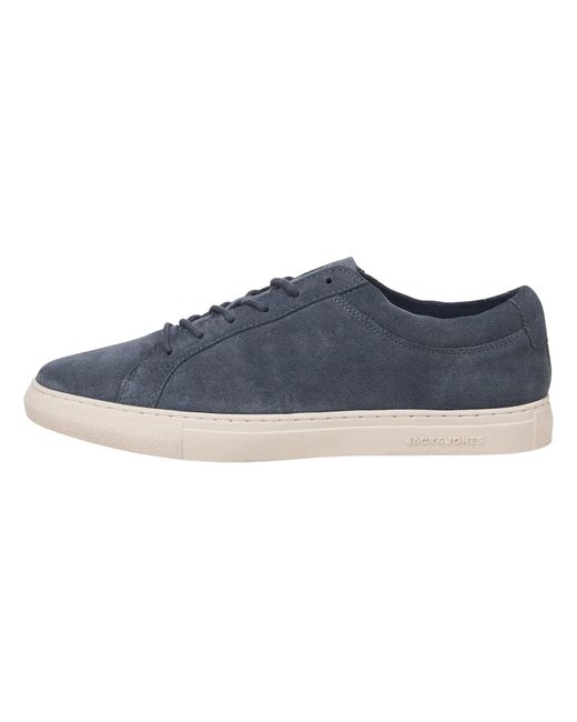 Jack & Jones Blue Jack &Amp; Jones Galaxy Suede Trainers for men