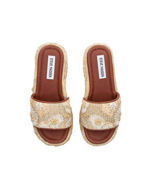 Steve Madden Natural Decor Sandals