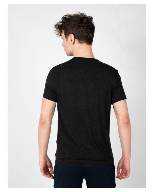 Emporio Armani T-shirt C-neck Mannen Zwart in het Black voor heren