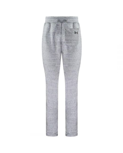 Under Armour Gray Project Rock Loose Fit Originators Track Pants 1367039 035 Cotton for men
