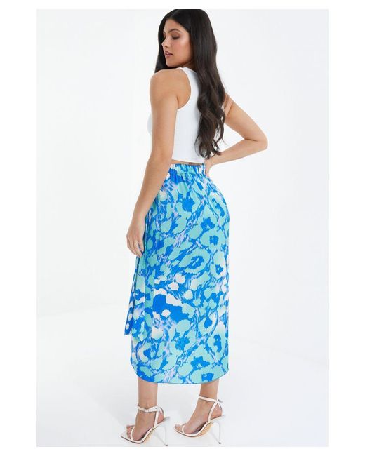 Leopard maxi top skirt quiz