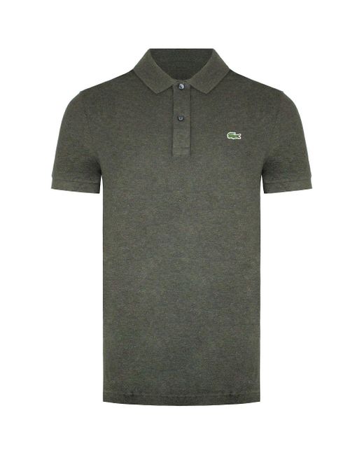 Lacoste Green Slim Fit Polo Shirt for men