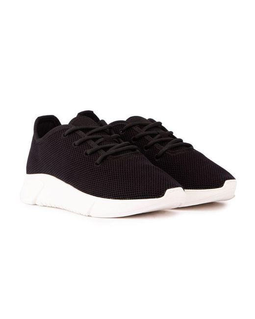 V.Gan Black Vegan Rumex Runner Trainers