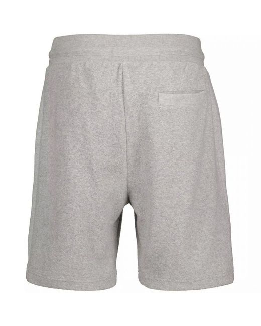 Belstaff Gray Trawler Sweat Shorts for men