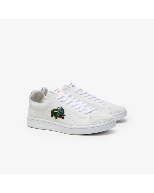 Lacoste White Womenss Carnaby Trainers