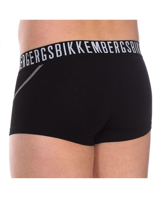 Bikkembergs Pack-2 Boxershort Fashion Pupino in het Black voor heren