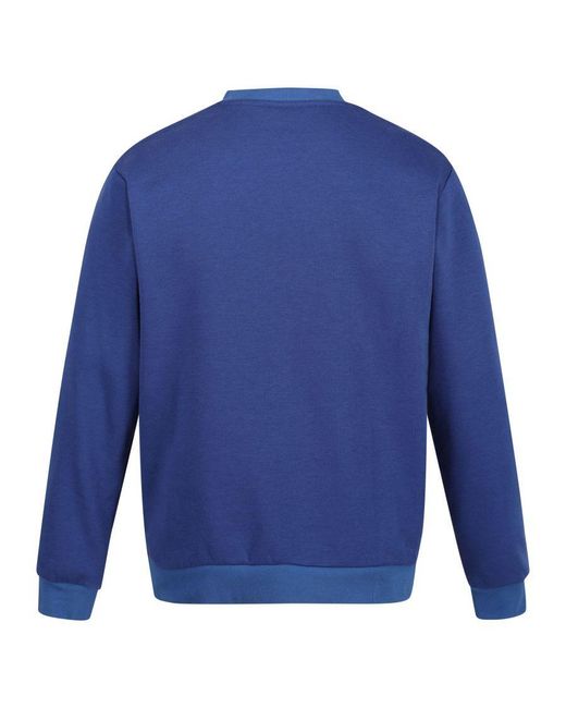 Regatta Blue Pro Crew Neck Sweatshirt (New Royal) for men