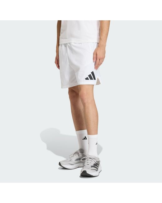 Adidas White Z.N.E. Woven Short for men