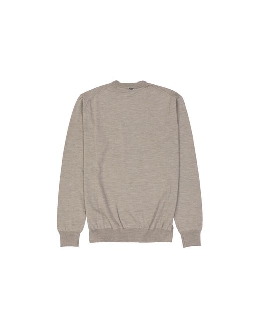 Herno Wollen Trui in het Gray voor heren