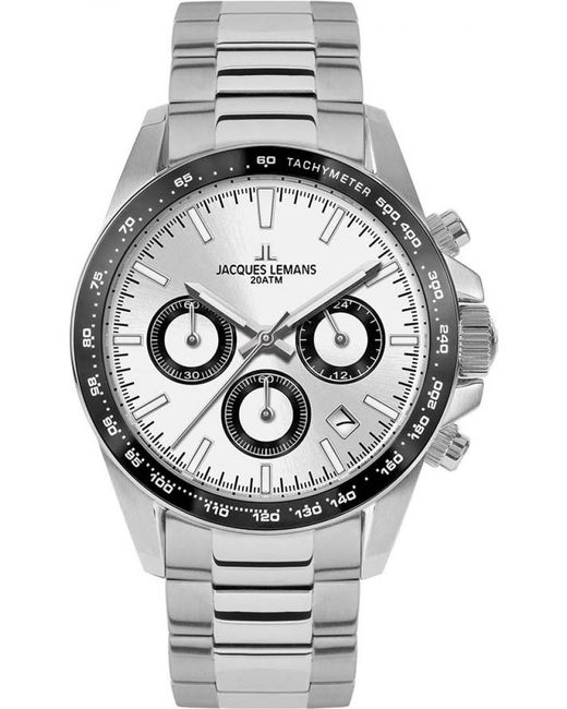 Jacques Lemans Gray 1-1877F Liverpool Watch for men
