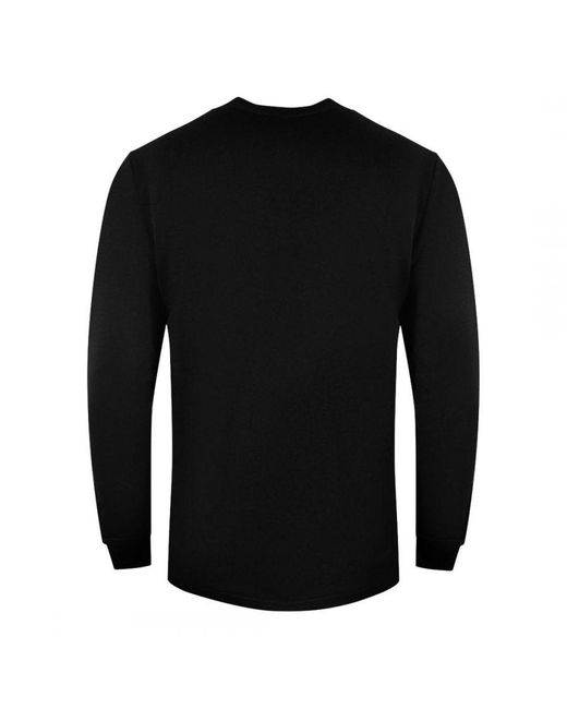 Roberto Cavalli Black Circle Logo Sweatshirt for men