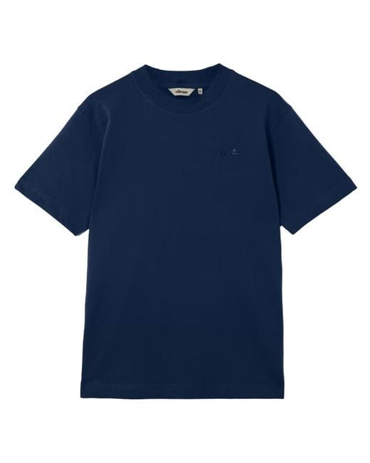 Ellesse Blue Acciano T-Shirt Cotton for men