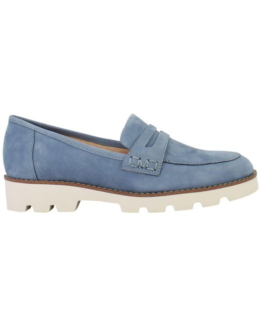 Vionic Blue Charm Cheryl Light Loafers Leather