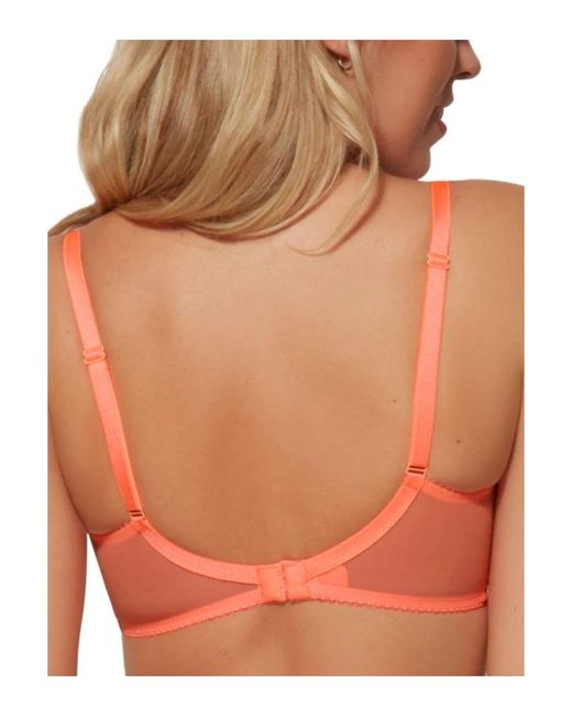 Gossard Orange Superboost Lace Plunge Bra