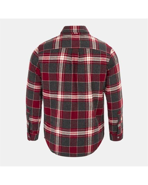 Firetrap Red Pattern Shirt for men