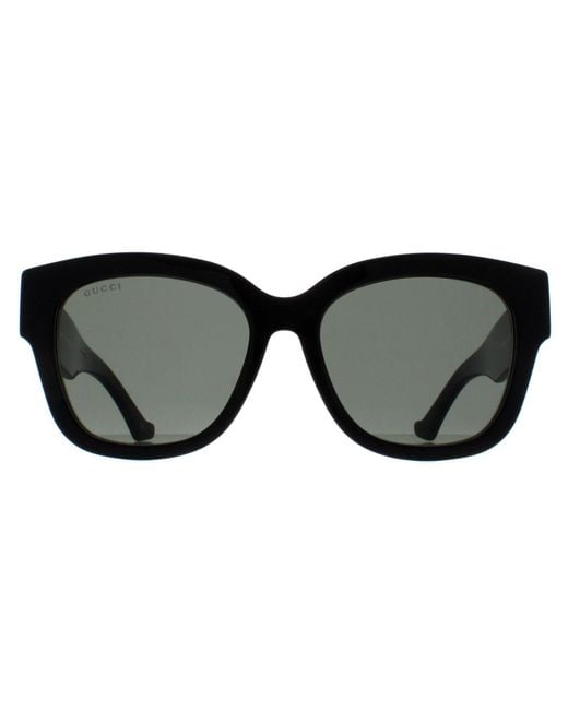 Gucci Black GG1550SK W 001 Square Sunglasses