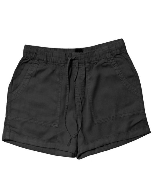 Gap Black Relaxed Shorts Linen