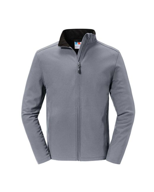 Russell Gray Essential Soft Shell Jacket (Iron) for men