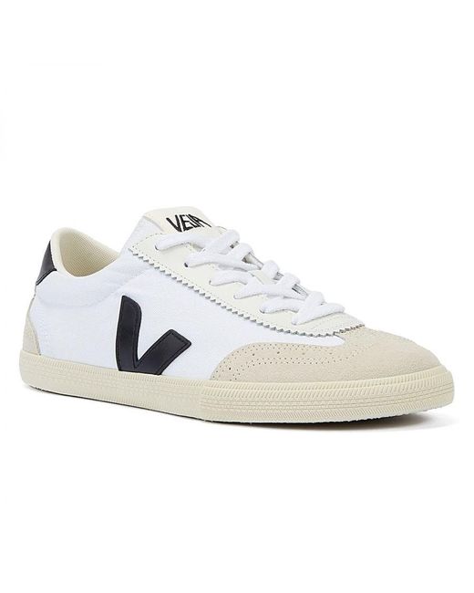 Veja White Volley / Trainers Cotton