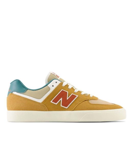 New Balance Yellow Numeric 574 Trainers for men
