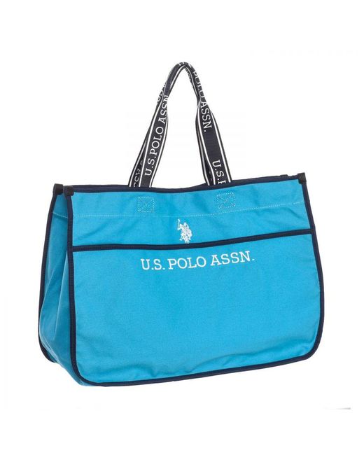 U.S. POLO ASSN. Blue Beuhx2831Wua Shopping Bag