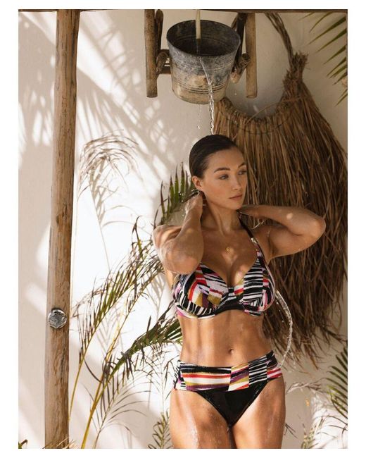 Fantasie Black Sanoa Island Halter Bikini Top