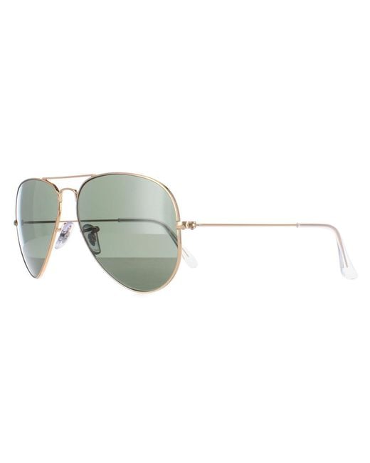 Ray-Ban Gray Sunglasses Aviator 3025 001/58 Polarized Metal
