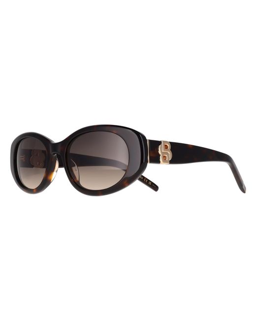Boss Brown Oval Havana Gradient 1859/G/S
