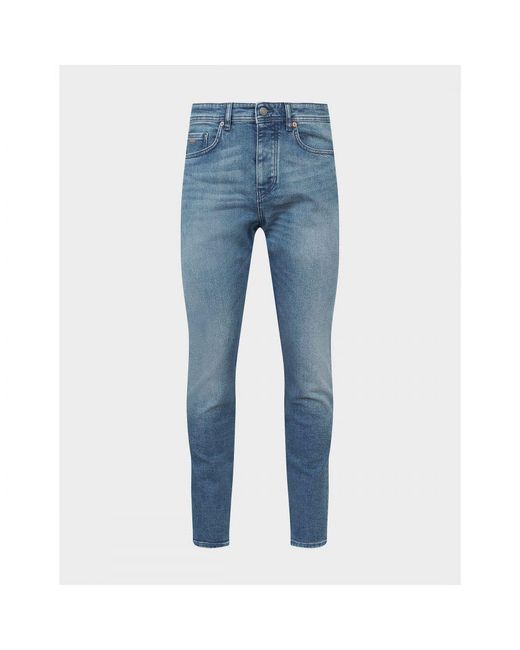Boss Men's Taber Tapered-fit Jeans In Blue voor heren