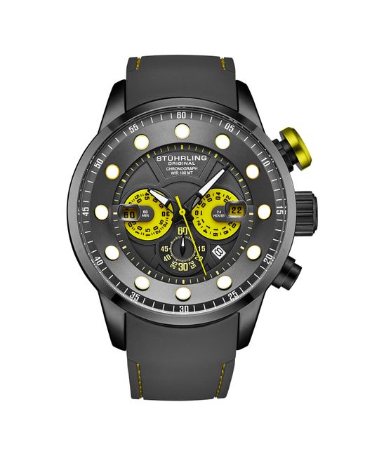 Stuhrling Metallic Aquatic Force Chronograph 4053 for men