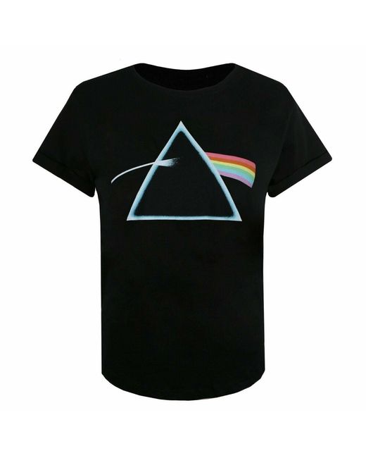 Pink Floyd Black Dark Side Of The Moon Prism T-Shirt