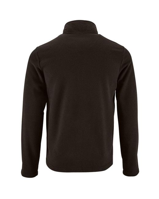 Sol's Black Norman Fleece Jacket for men