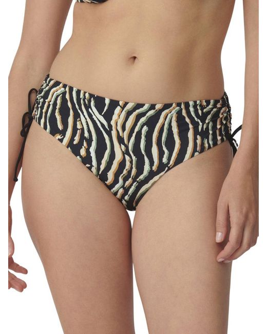 Triumph Black Charm Elegance 2.0 Midi Bikini Brief Dark Combination Polyamide