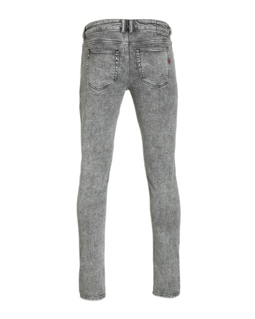 DIESEL Gray Gb Skinny Jeans Sleenker 09D8902 Grijs for men