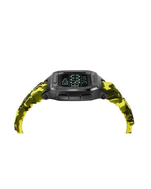 Philipp Plein Gray Hyper $Hock Watch Pwhaa1722 Silicone