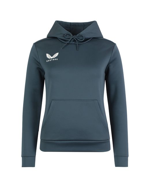 Castore Blue Scuba Overhead Dark Slate Hoodie