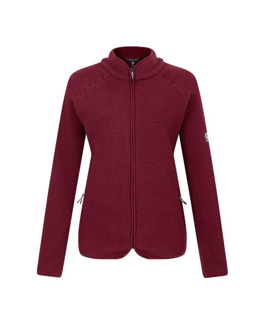 Dare 2b Purple Ladies Excursion Fleece Jacket (Fig)