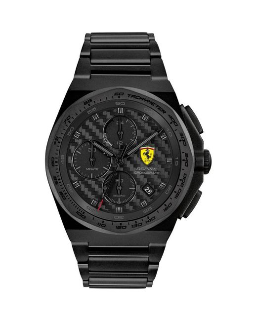 Ferrari Aspire Black Watch 0830794 Stainless Steel for men
